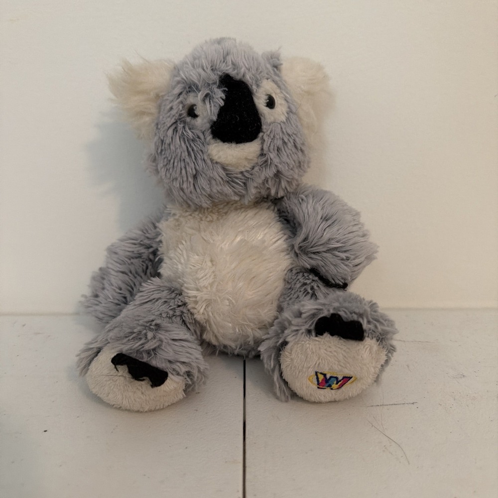 Webkinz Ganz Koala Bear Plush Gray and White Stuffed Animal HM113 No Code 9"